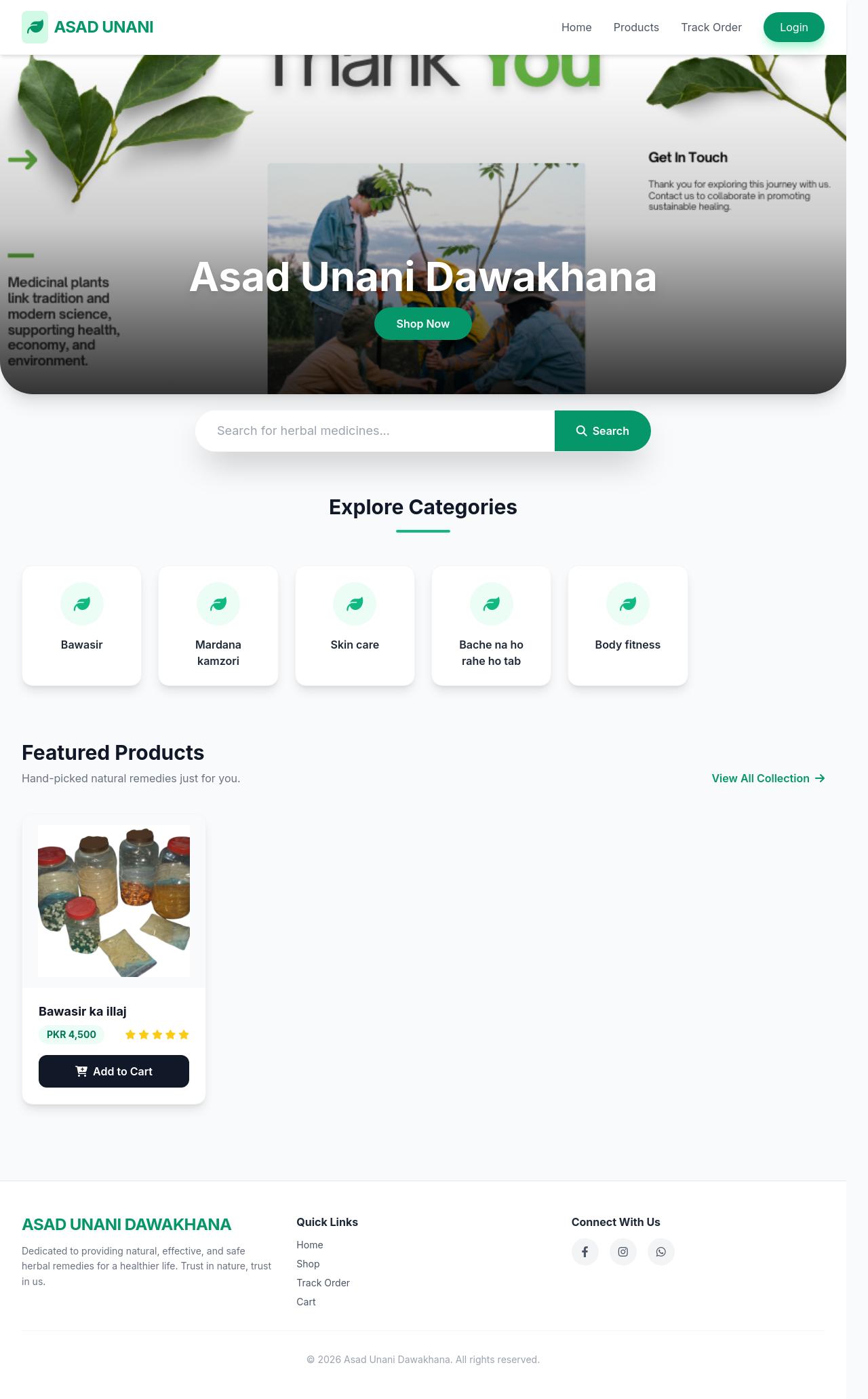 Sadunani E-Commerce Live Showcase Preview